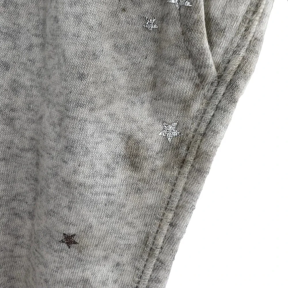 OshKosh‎ Oatmeal Heather Sweatpants Silver Stars 24 Month New